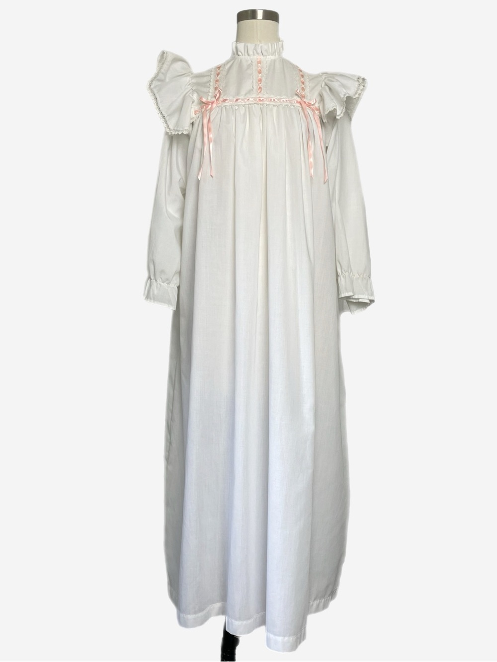 Vintage American Girl Samantha Nightgown Victorian collectible ribbon lace M